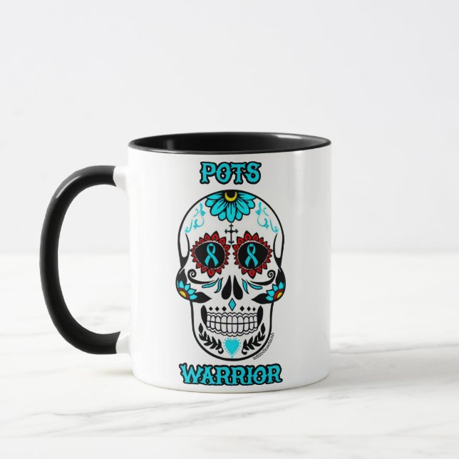 Sugar Skull/Warrior...POTS Mug (Left)