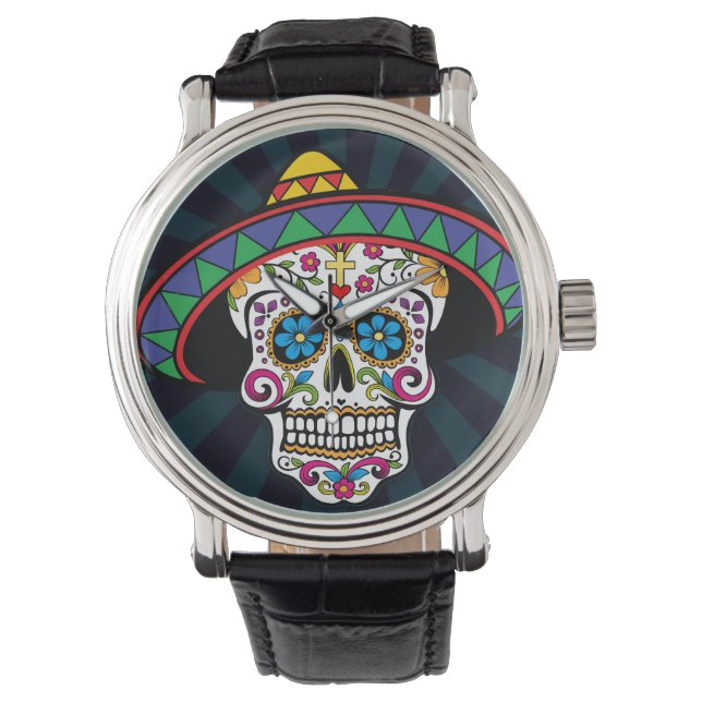 Sugar Skull Watch (Front)