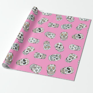 Sugar Skull Wrapping Paper
