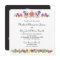 Sugar Skulls and Flowers Wedding Invitation