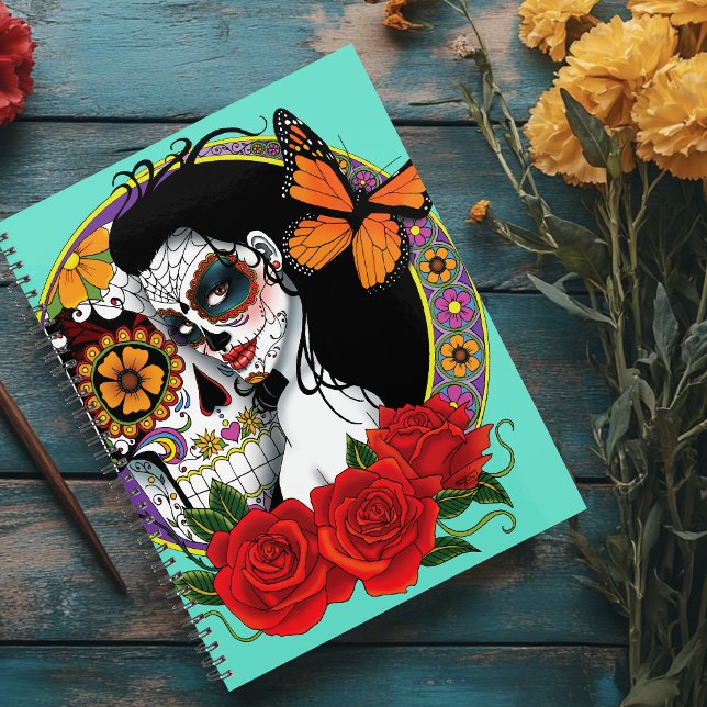 Sugar Skulls Art Nouveau Planner (Creator Uploaded)