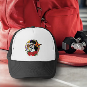 Sugar Skulls Art Nouveau Trucker Hat