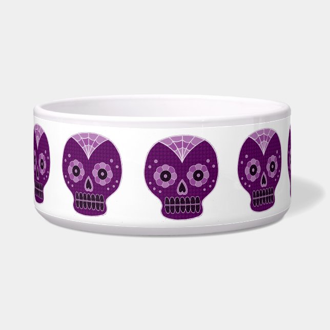 Sugar Skulls Bowl by Janz (Left)
