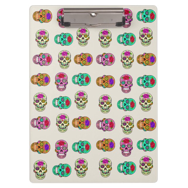 Sugar Skulls Clipboard (Front)