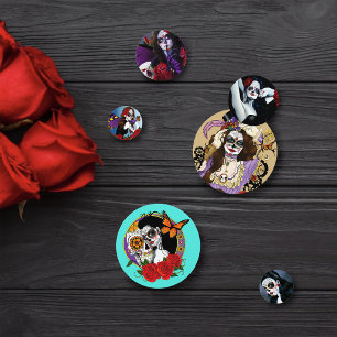 Sugar Skulls Day Dead  Confetti