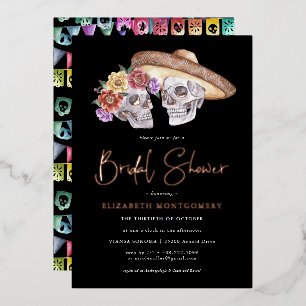Sugar Skulls Day of the Dead Bridal Shower