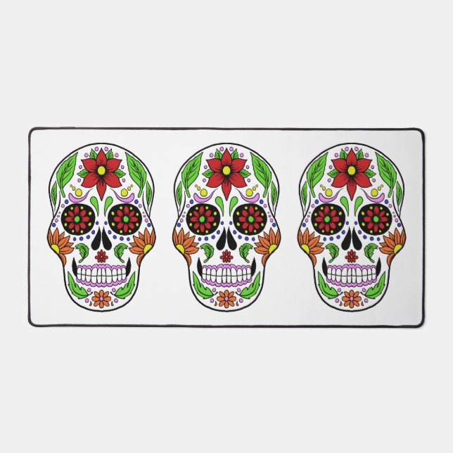 Sugar Skulls Desk Mat (Front)