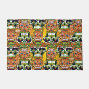 Sugar Skulls Doormat