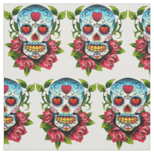 Sugar Skulls Fabric