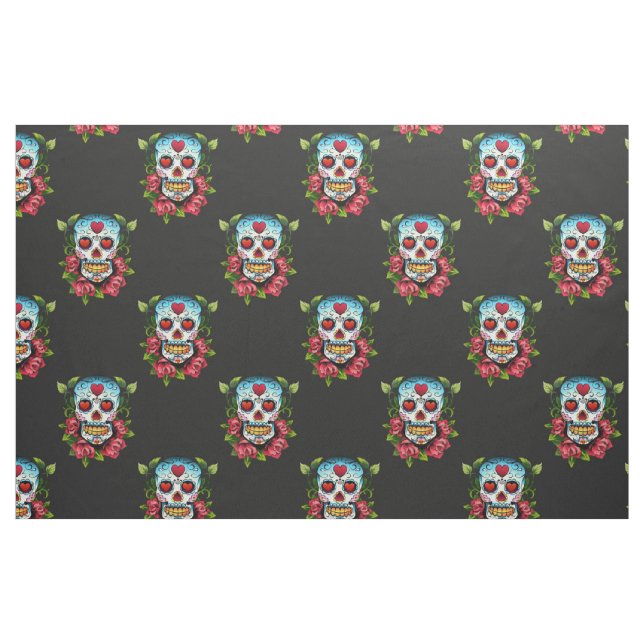 Sugar Skulls Fabric (Yard)