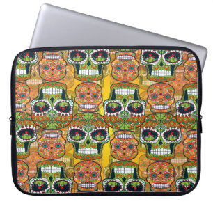 Sugar Skulls Laptop Sleeve