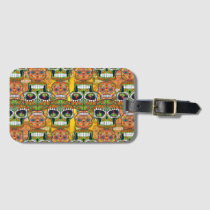 Sugar Skulls Luggage Tag