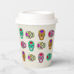 Sugar Skulls Paper cup