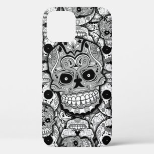 Sugar Skulls Pattern iPhone 12 Pro Case