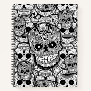 Sugar Skulls Pattern Notebook