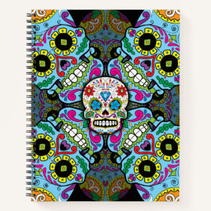 Sugar Skulls Pattern Notebook