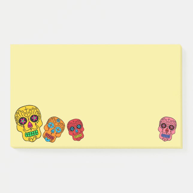 Sugar Skulls Post-it Notes (Front)