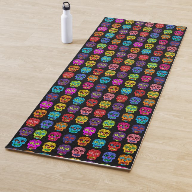 Sugar Skulls Yoga Mat (In Situ)