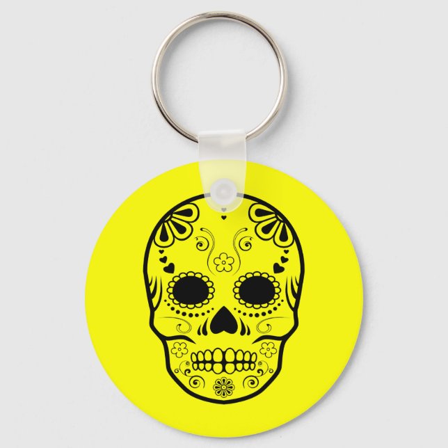sugar skullz : 1 key ring (Front)