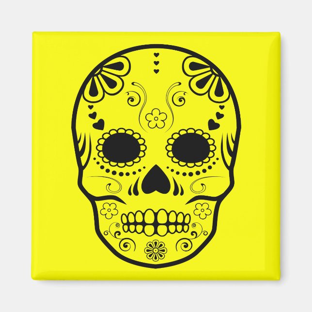 sugar skullz : 1 magnet (Front)