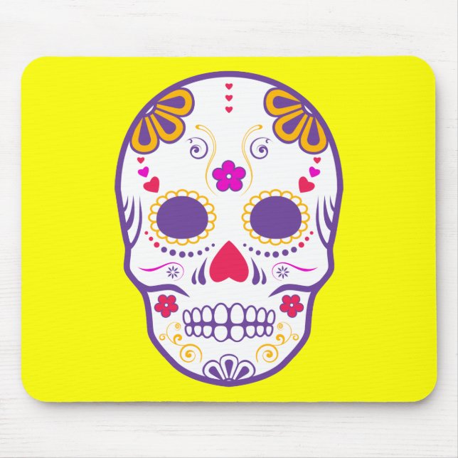 sugar skullz : 1 mouse pad (Front)