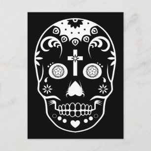 sugar skullz : 2 postcard