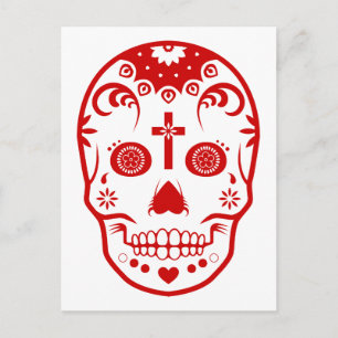 sugar skullz : 2 postcard