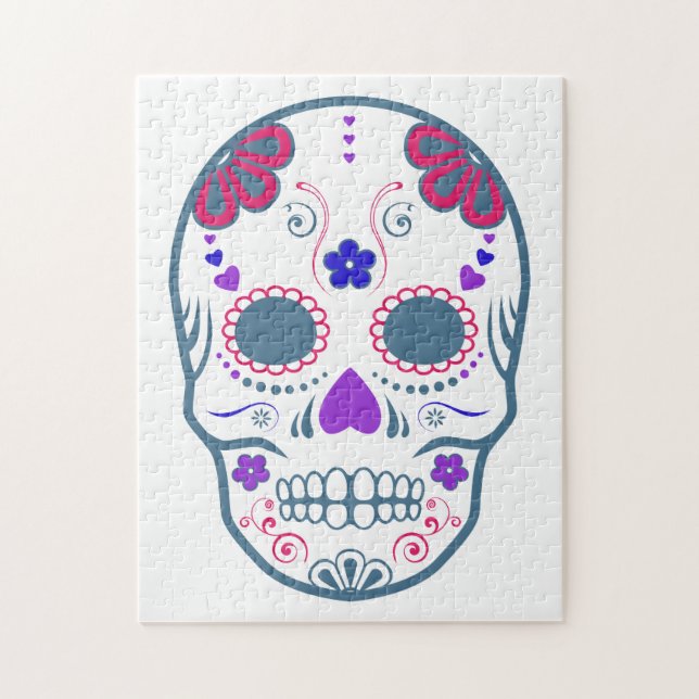 sugar skullz jigsaw puzzle (Vertical)
