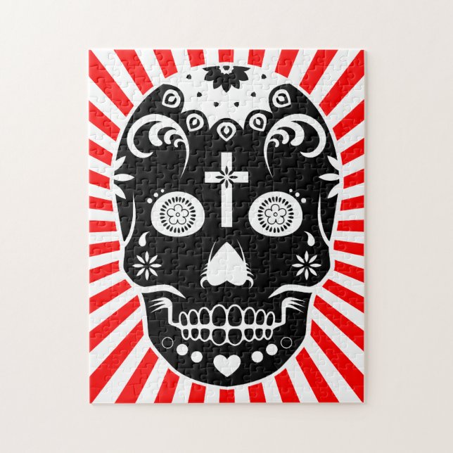 sugar skullz jigsaw puzzle (Vertical)
