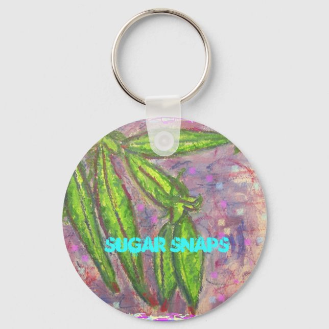 Sugar Snaps Key Ring (Front)