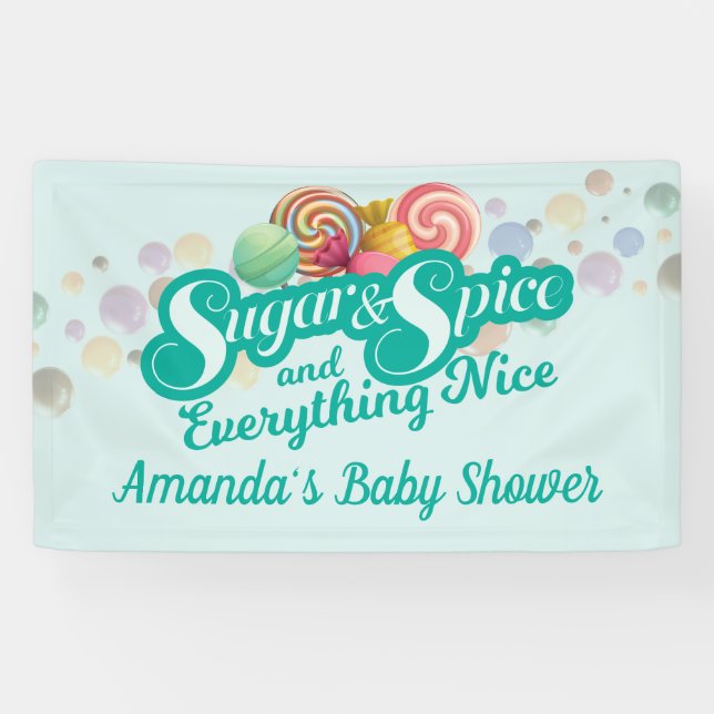 Sugar & Spice and Everything Nice Banner (Horizontal)