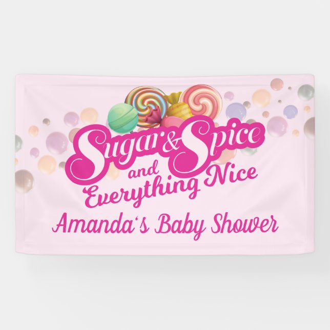 Sugar & Spice and Everything Nice Banner (Horizontal)