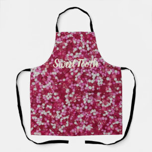 Sugar sprinkles colourful baking crystals gift apron