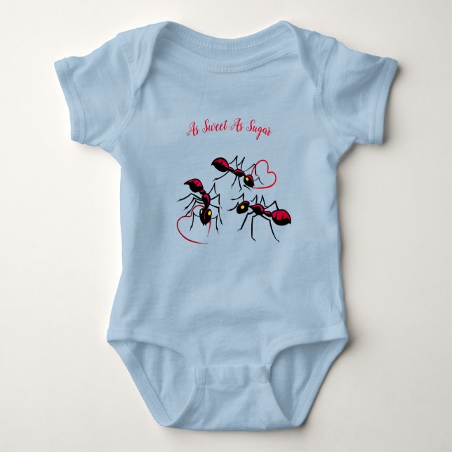 Sugar-Sweet Baby T-Shirt Baby Bodysuit (Front)