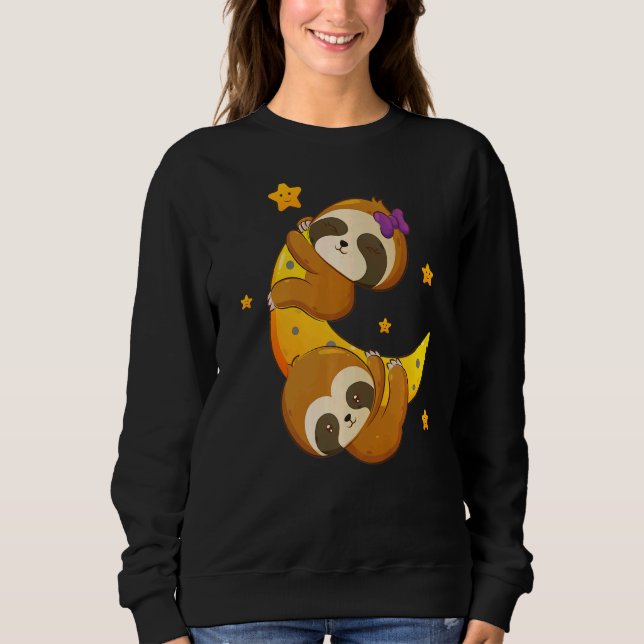 Sugar Sweet Sloth   Sweatshirt (Front)