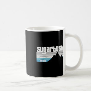 Sugarbush Vt Vermont Retro Mountains Skiing Snowbo Coffee Mug
