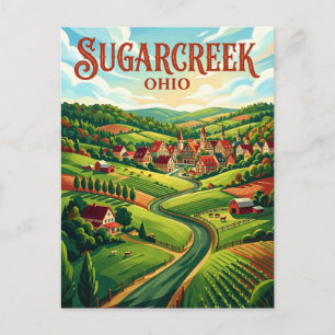 Sugarcreek USA Postcard
