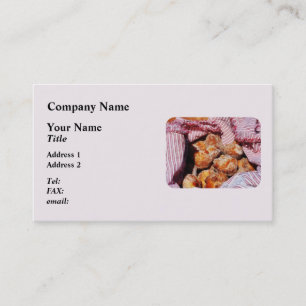 Sugared Doughnut Holes Business Card