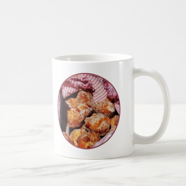 Sugared Doughnut Holes Coffee Mug (Right)