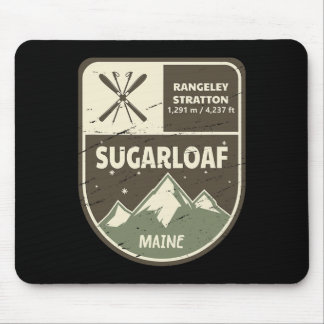 Sugarloaf Maine Skiing Vintage  Mouse Pad