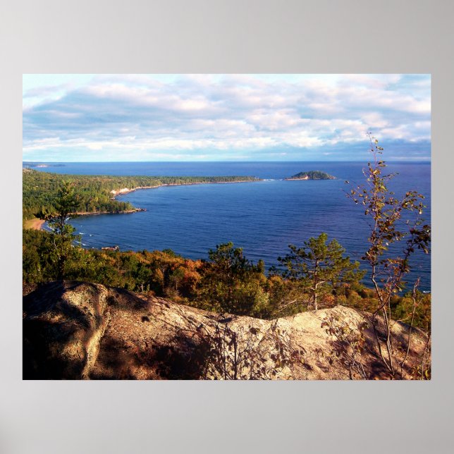 Sugarloaf Mountain In Autumn Poster (Front)
