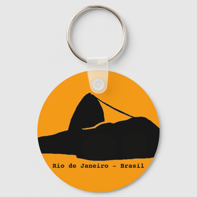 sugarloaf mountain . Rio . Brasil Key Ring (Front)