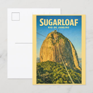 Sugarloaf Mountain Rio de Janeiro Brazil gifts Postcard
