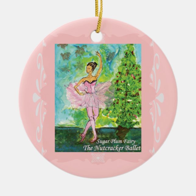 Sugarplum Fairy Nutcracker Ornament (Front)
