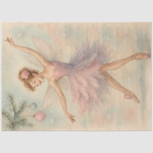Sugarplum Fairy Pastel Christmas Ballet Decoupage  Tissue Paper