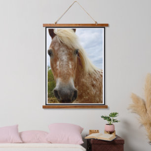 "Sugar's Stride: The Appaloosa's Grace" Hanging Tapestry