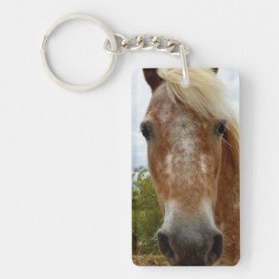 "Sugar's Stride: The Appaloosa's Grace" Key Ring