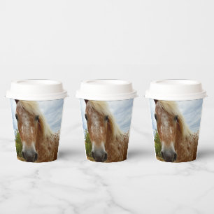 "Sugar's Stride: The Appaloosa's Grace" Paper Cups