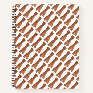 Sugary Churro Fried Dough Pastries Churros Print Notebook