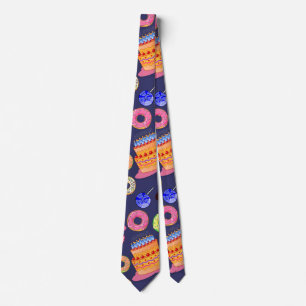 Sugary Delights  Pattern Tie
